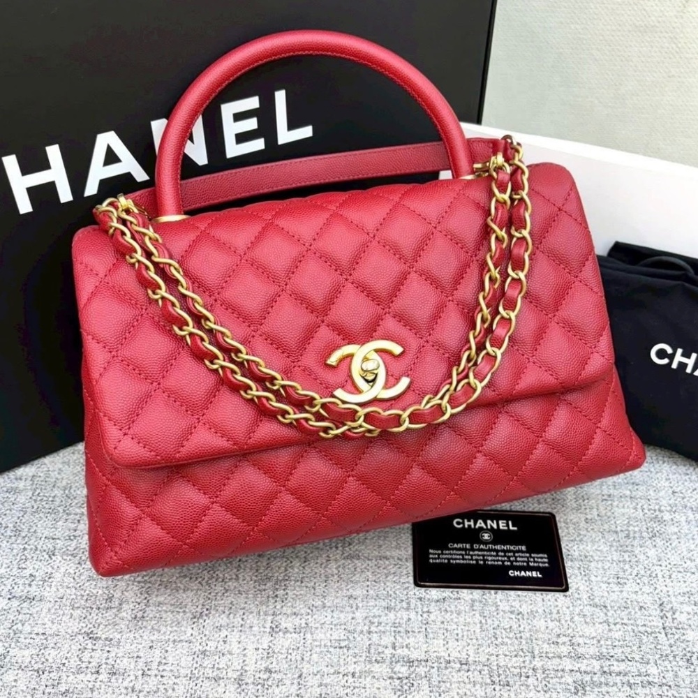 Chanel Coco top handle 10.5